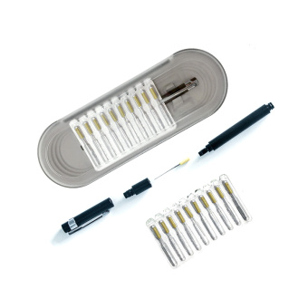 RoxelPro Набор игл с держателем для удаления частичек пыли (10 шт.+ держатель)