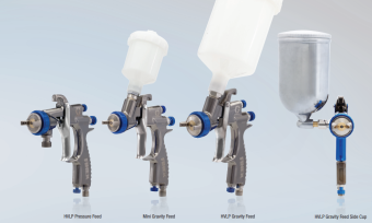 Graco 289254 Пневматический пистолет Finex, подача под давлением, 1,4 мм