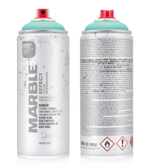 Аэрозольная краска Montana MARBLE Pastel Green/ мрамор-эффект пастельный зеленый, 400 мл