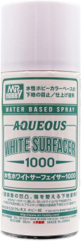 Mr. Hobby Грунтовка Mr. Aqueous Surfacer White 1000, 170 мл