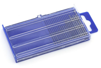 JAS 4279 Мини-сверла, диаметр 0,3 - 1,6 мм, набор, 20 шт., HSS М35, нет покрытия