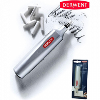 Derwent Ластик на батарейках электрический 8 сменных насадок в блистере