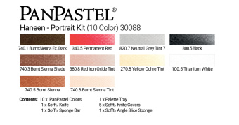Набор PanPastel Haneen – Portrait Kit Arabic Language (10 цветов)