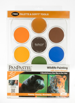 Набор PanPastel Wildlife Painting Kit Jason Morgan – Набор для рисования дикой природы Джейсона Моргана (10 цветов)