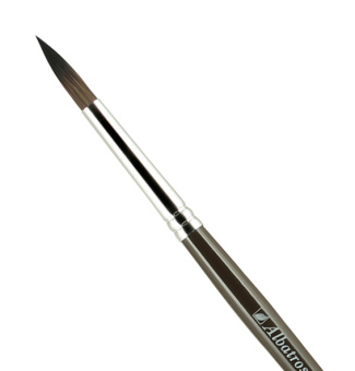 Кисть Альбатрос серии "Художник", синтетика, круглая №8