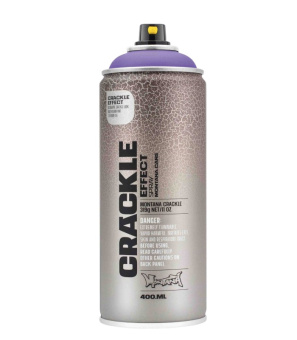 Аэрозольная краска Montana CRACKLE Rich Lilac/ кракелюр-эффект сиреневый, 400 мл