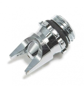 Harder&Steenbeck HS-126784 Воздушное хромированное сопло 0,15 мм с колпачком, для аэрографов Evolution и Infiniti