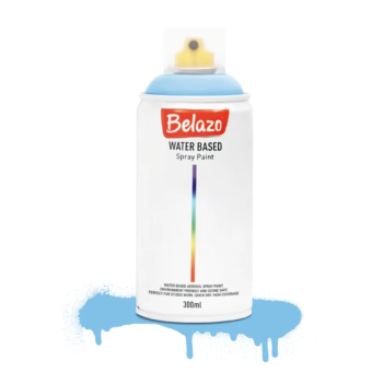 Краска аэрозольная Belazo WaterBased Athena Blue, 300 мл