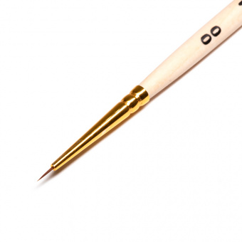 Кисть Roubloff серии 1110 № 00 колонок круглая укороченная