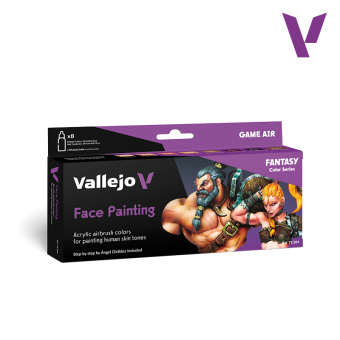 72204 Набор красок Vallejo Face Painting (8 цветов)