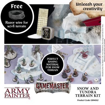 Army Painter Набор для моделирования GameMaster Terrain Kit Snow & Tundra