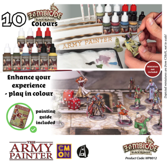 Набор красок Army Painter –  Zombicide Black Plague Paint Set