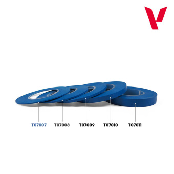 Vallejo T07011 Flexible Masking Tape Гибкая маскирующая лента 10 мм x 18 м, цвет синий