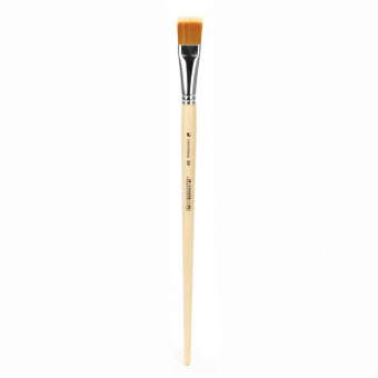 Кисть Альбатрос серии Хобби, из синтетики разной длины, плоская №18