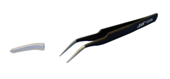 JAS 41105 Пинцет изогнутый, 120 мм