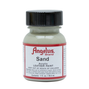 Краска для кожи и ткани Angelus Leather Acrylic Paint 182 Sand, 29,5 мл