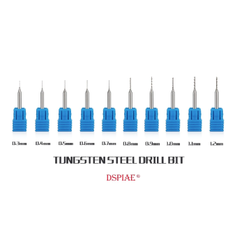DSPIAE DB-01-0.4 Сверло 0.4 mm Tungsten Steel Drill Bit