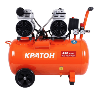 Компрессор с прямой передачей безмасляный Кратон AC-420-50-OFHS