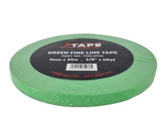 JTape 1105.0955 Лента для дизайн окраски эластичная зеленая 9 мм х 55 м