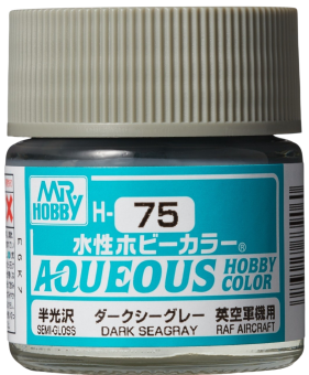 Mr. Hobby Краска 10 мл H75 DARK SEAGRAY