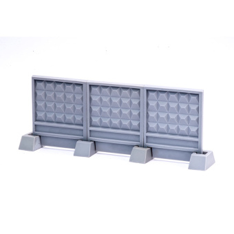 MiniWarPaint Забор секционный ПО-2 размер XS (3 панели + 4 опоры)