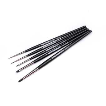 Набор кистей Miniwarpaint "Потеки и брызги" в пакете (5 шт.)