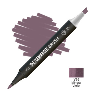 Маркер SKETCHMARKER Brush V90 Mineral Violet