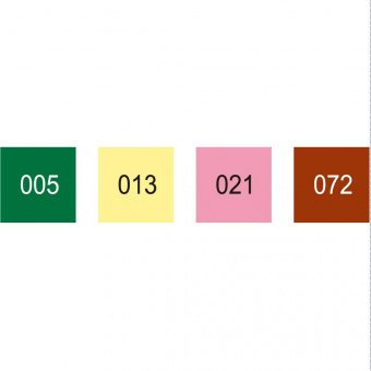 Набор маркеров ZIG Art&Graphic Twin Autumn (4 цвета)