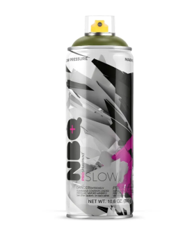 Краска аэрозольная NBQ SLOW / N118 зеленый CAMUFLAGE (RAL 6013), 400 мл