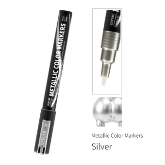 DSPIAE MKA-11 Маркер металлик серебро (Metallic Silver)