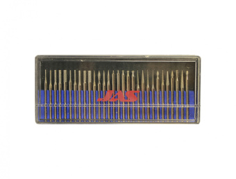 JAS 4282 Боры алмазные, набор 30 шт.