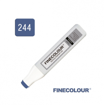 Заправка Finecolour Refill Ink 244 синяя волна B244