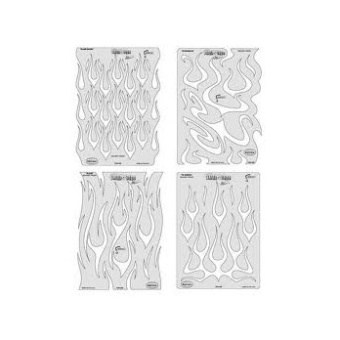 Трафарет Artool FLAME OFTRAMA SET (FOR 5SP)