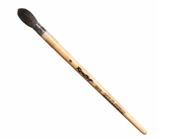 Кисть Roubloff серии QA10 №8, белка микс, круглая, короткая ручка