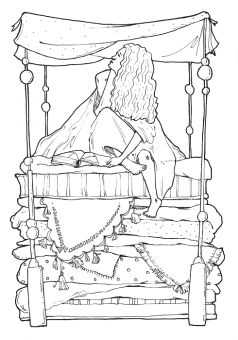 Sketchmarker Книга-раскраска на акварельной бумаге COLORED DREAMS