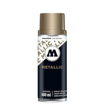 Аэрозольная краска Molotow Urban Fine-Art #419 metallic gold, 400 мл