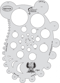 Трафарет Artool BLASTED FX TEMPLATE CIRCLE (FH BLTFX 1)