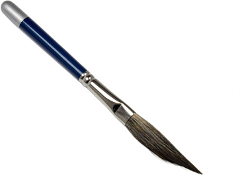 Harder&Steenbeck HS-170022 Кисть Kolibri 526 SQI/K, имитация белки, размер 2, с короткой ручкой