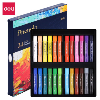 Набор масляной пастели Finenolo 24 цвета в картонной упаковке