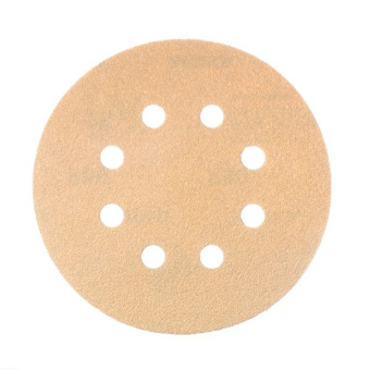 Круг шлифовальный Mirka Gold 125 мм, 8 отв.