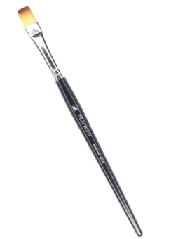 Кисть Альбатрос серии Мастер, синтетика, плоская №10, короткая ручка