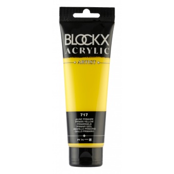 Желтый основной, краска акриловая Blockx Artist, 120 мл