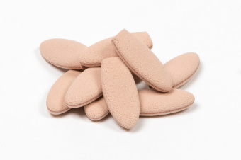 PanPastel Covers - No.3 Oval Набор овальных поролоновых насадок №3 для ножа-мастихина, 10 шт.