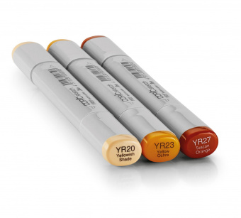 Набор маркеров Copic Sketch Set Color Fusion 4 (3 шт., в пластиковой упаковке)