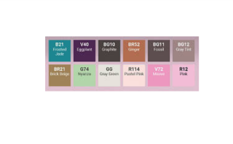 Набор маркеров Sketchmarker Antique Pink (12 шт. + альбом-склейка A4)