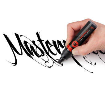 Маркер Molotow Masterpiece Coversall 360PI 4-8 мм black (черный)