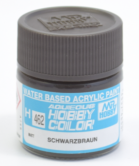 Mr. Hobby Краска 10 мл H462 BLACK BROWN