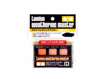 Tamiya Набор пигментов H (бледно-оранжевый, слоновая кость, светло-персиковый)