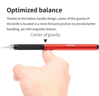 DSPIAE AT-DK01 Нож цанговый, лезвия 6 мм