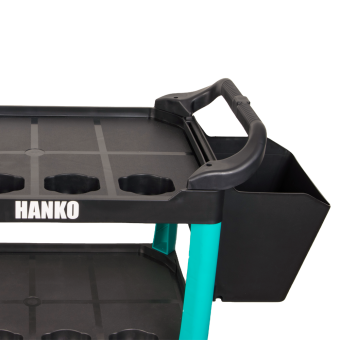 HANKO SP-2025-1101 Универсальная тележка с контейнером и 12 ячейками для бутылок